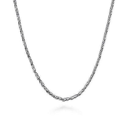 Gabriel & Co Sterling Silver Chain Necklace - Gents Necklace