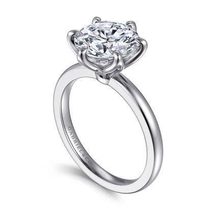 Gabriel & Co. Round Semi-Mount Engagement Ring - Gold Remounts