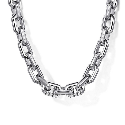 Gabriel & Co. Sterling Silver Faceted Chain