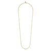 Gabriel & Co Yellow Gold 32 Inch Paperclip Chain