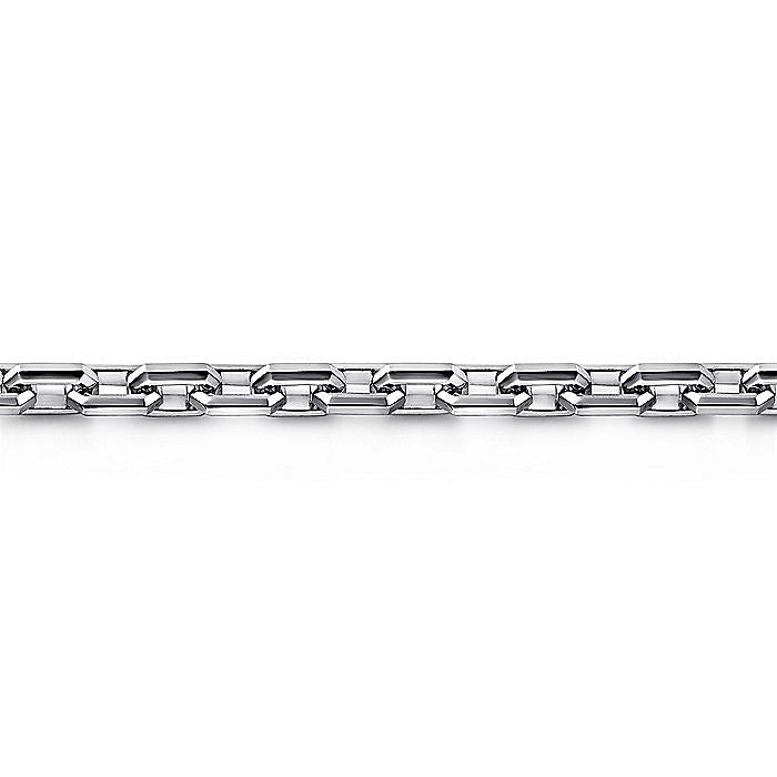 Gabriel & Co Sterling Silver Chain Bracelet - Gents Bracelet
