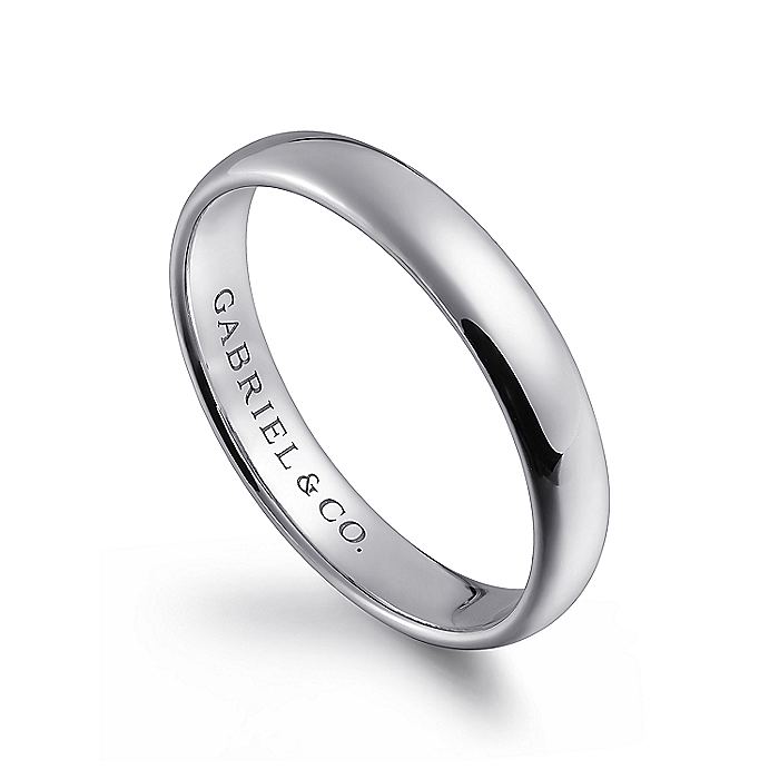 Gold Wedding Bands  -  Women'