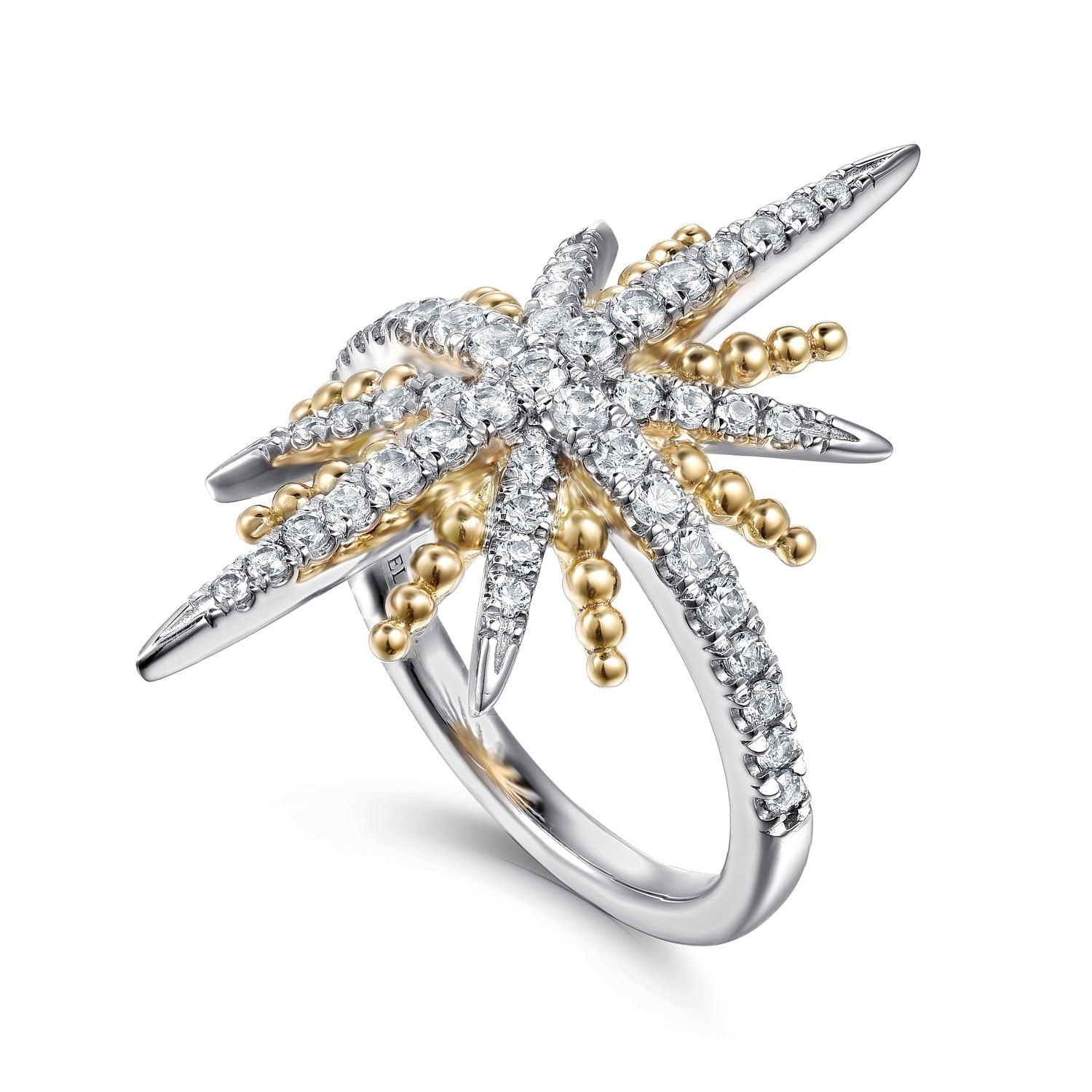 Gabriel & Co. Starburst Ring - Colored Stone Rings - Women's