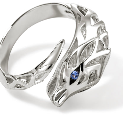 John Hardy Sterling Silver Naga Ring - Colored Stone Rings - Women's