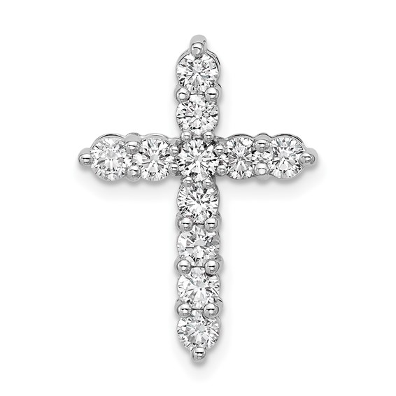 Laboratory Grown Diamond Cross Pendant - Diamond Pendants