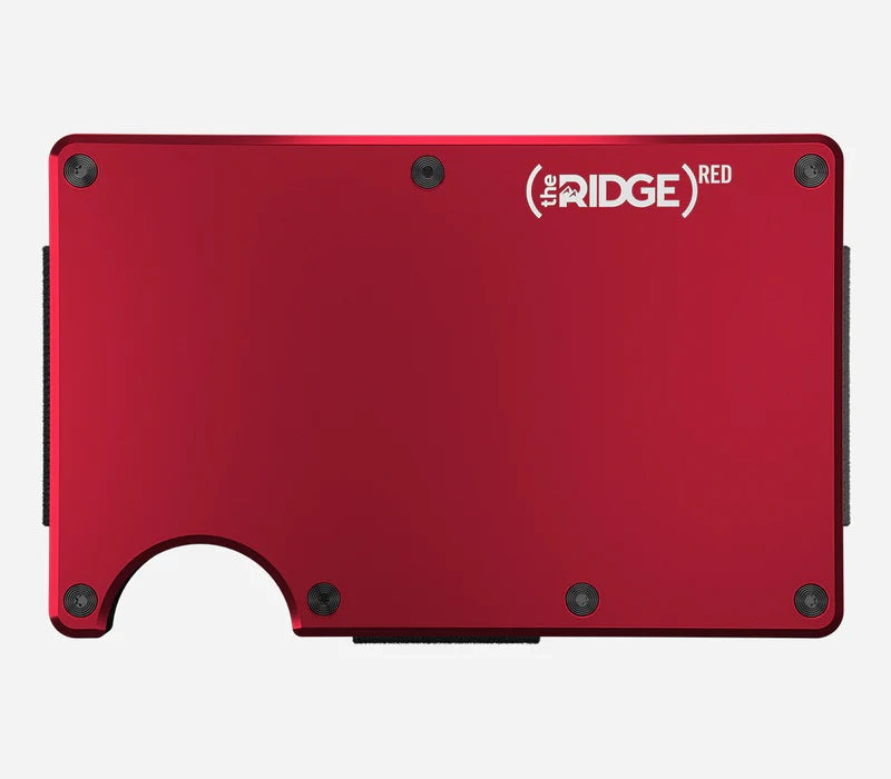 Ridge Wallet - (Product)Red - Bundle - William Henry Money Clip