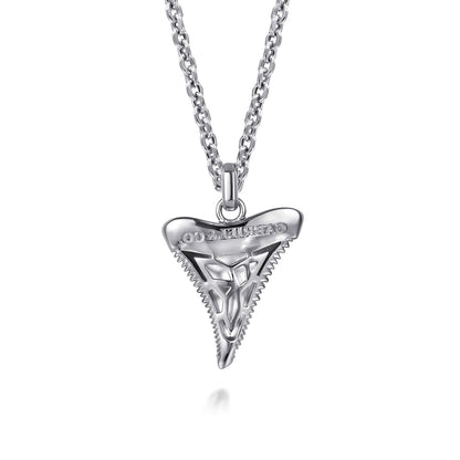Gabriel & Co. Shark Tooth Pendant - Gents Necklace