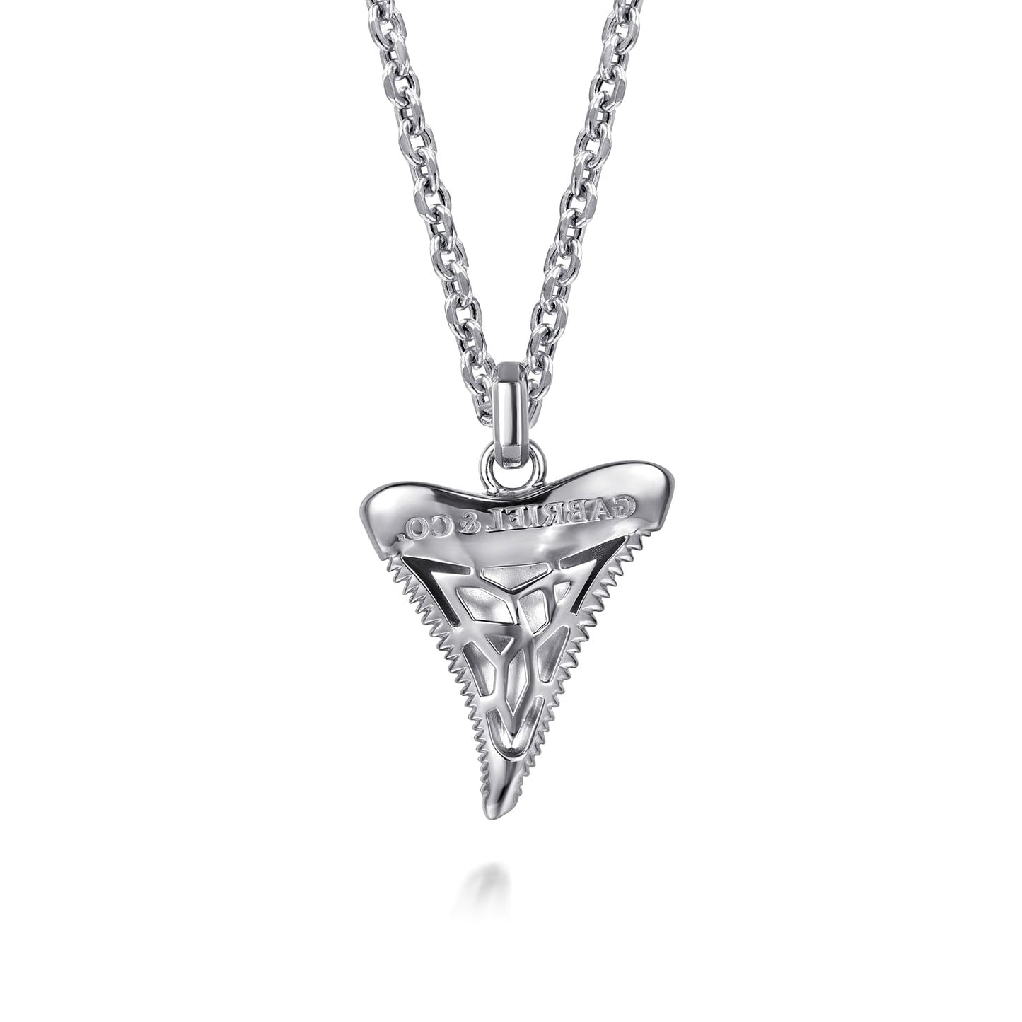 Gabriel & Co. Shark Tooth Pendant - Gents Necklace