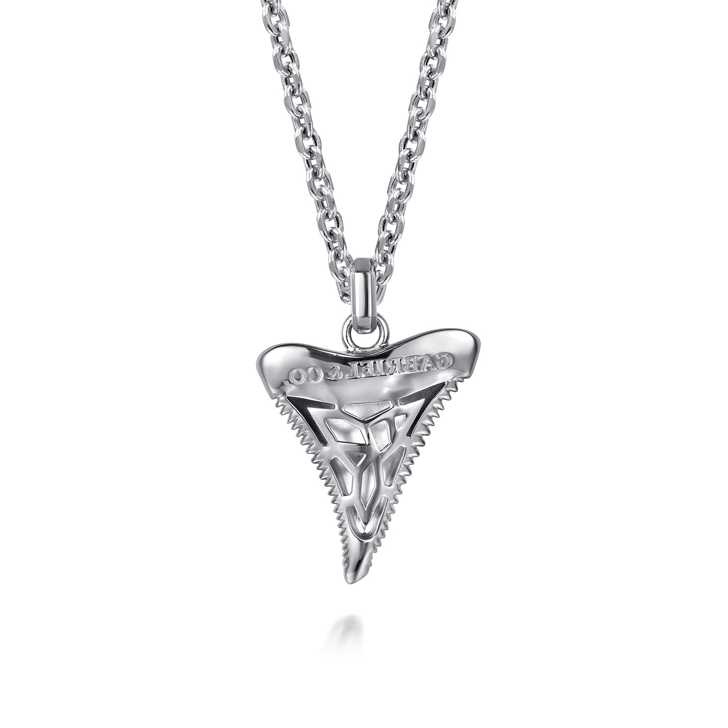 Gabriel & Co. Shark Tooth Pendant - Gents Necklace