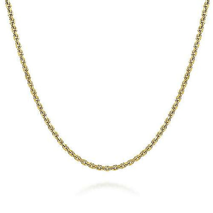 Gents Gabriel & Co. Gold Link Chain - Gents Necklace