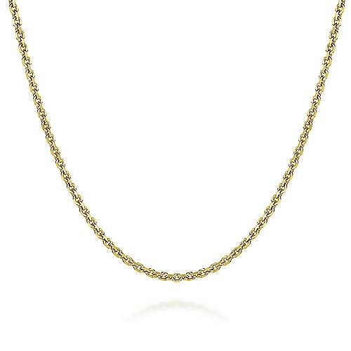 Gents Gabriel & Co. Gold Link Chain