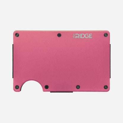 Ridge Wallet - Flamingo Pink - Cash Strap