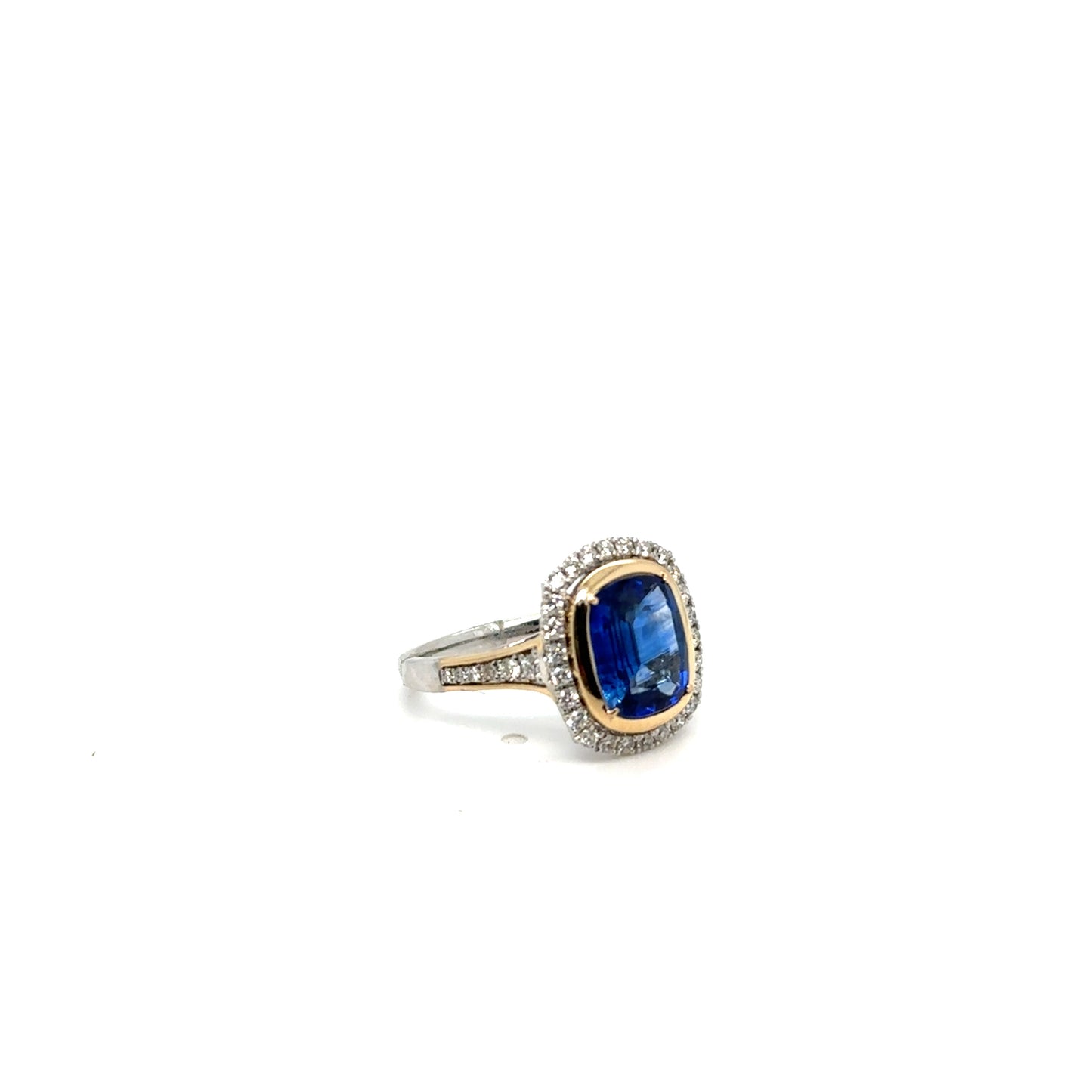 Sapphire and Diamond Ring