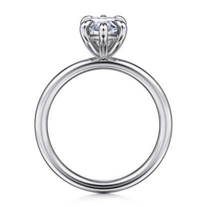 Gabriel & Co. Marquise Solitaire Engagement Ring - Gold Remounts