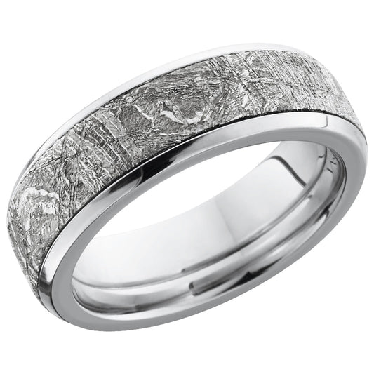 Lashbrook Cobalt & Meteorite Band - Alternative Metal Wedding Bands