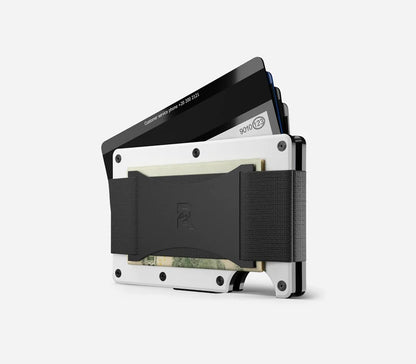 Ridge Wallet - Matte White - Cash Strap