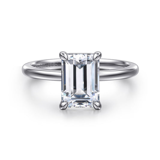Gabriel & Co. Emerald Cut Engagement Ring