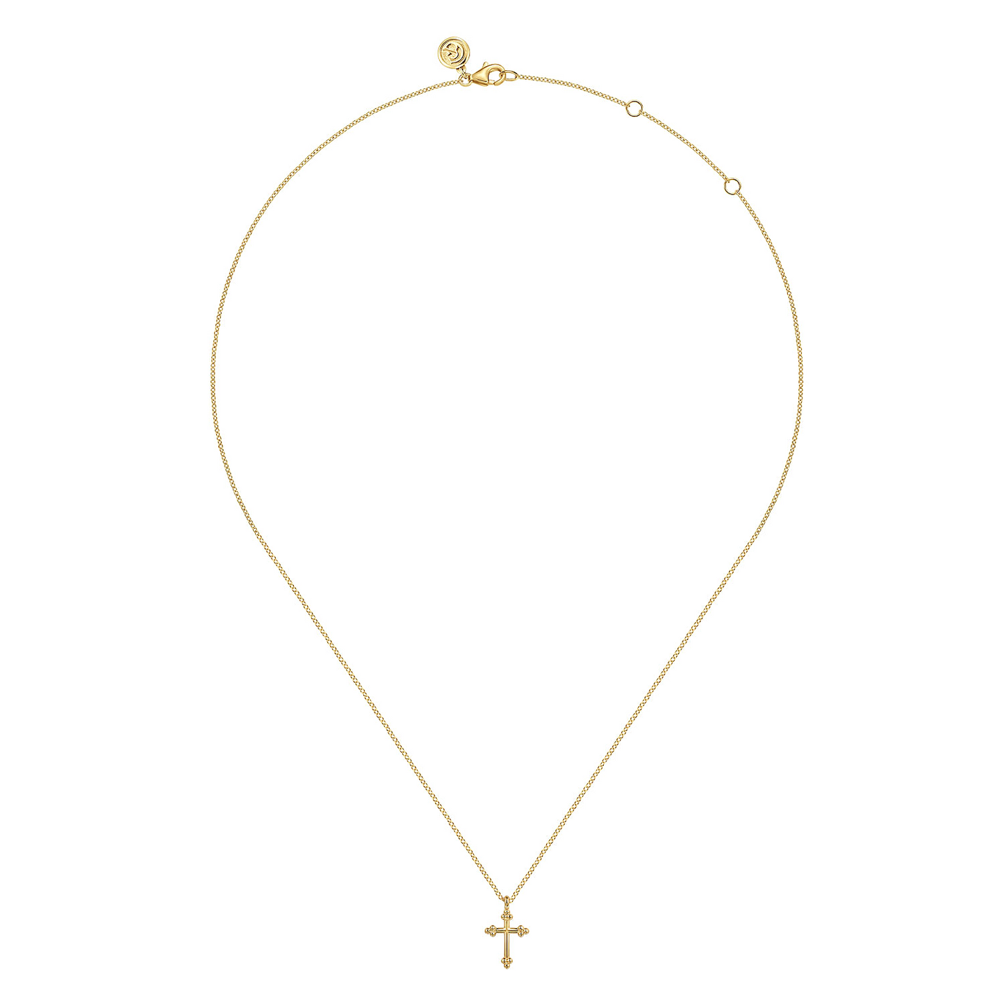 Gabriel & Co. Cross Necklace - Diamond Pendants