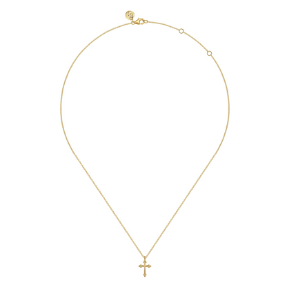 Gabriel & Co. Cross Necklace - Diamond Pendants