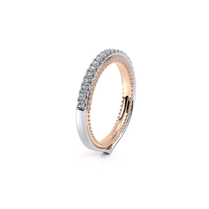 Verragio Couture Collection White And Rose Gold Wedding Band