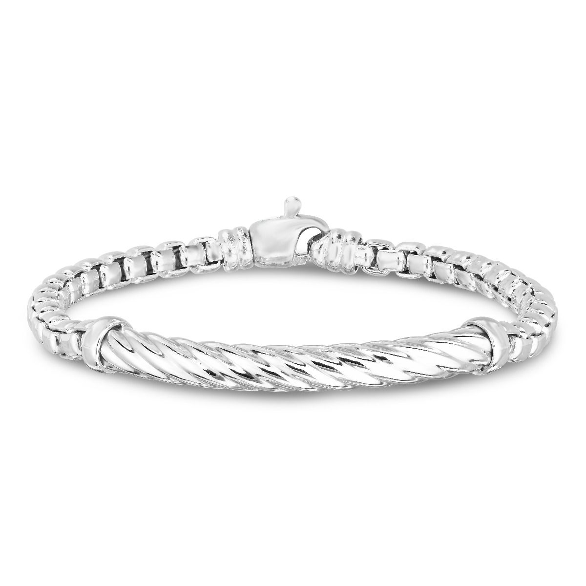 Phillip Gavriel Italian Cable Silver Bracelet