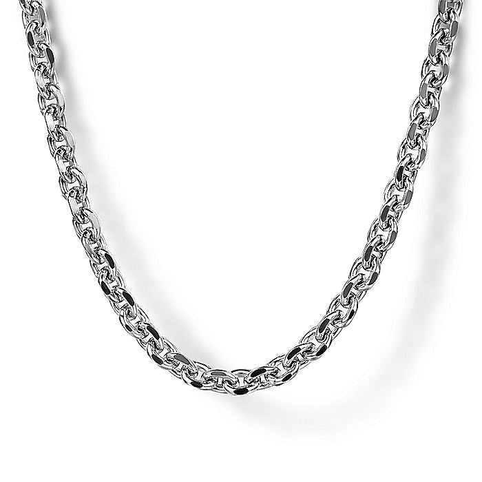 Gabriel & Co. Sterling Silver Link Chain - Gents Necklace