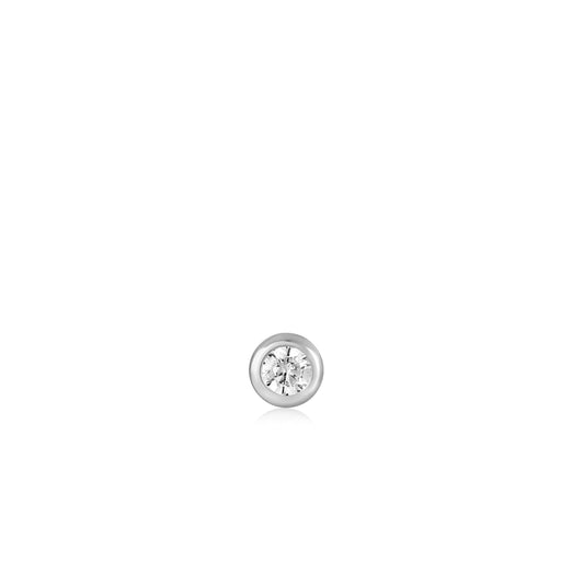 Ania Haie Single Stud Earring - Silver Earrings