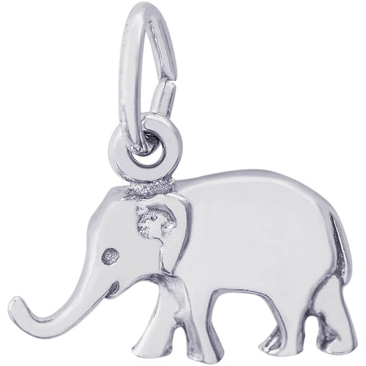 Rembrandt Elephant Charm - Silver Charms