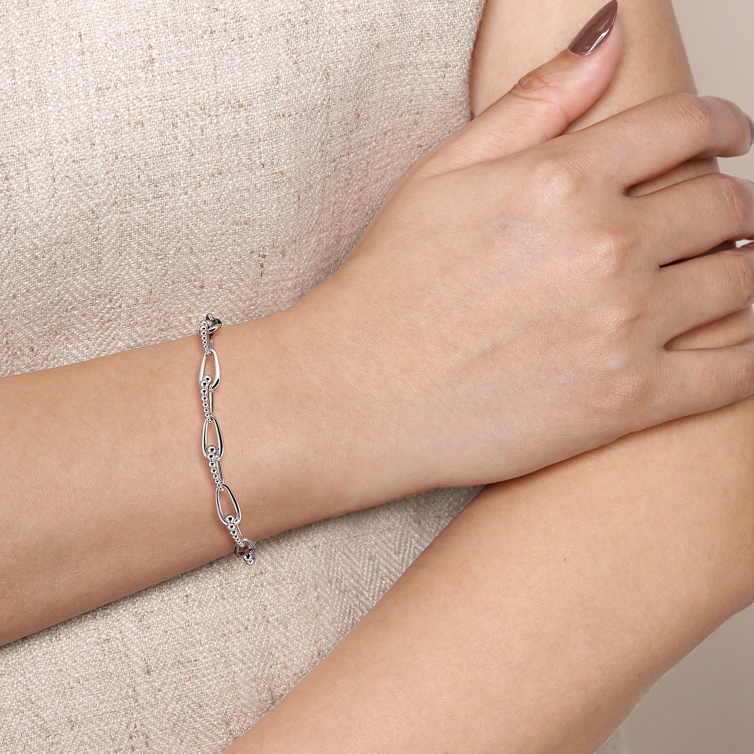 Gabriel & Co. Sterling Silver Bracelet - Silver Bracelets