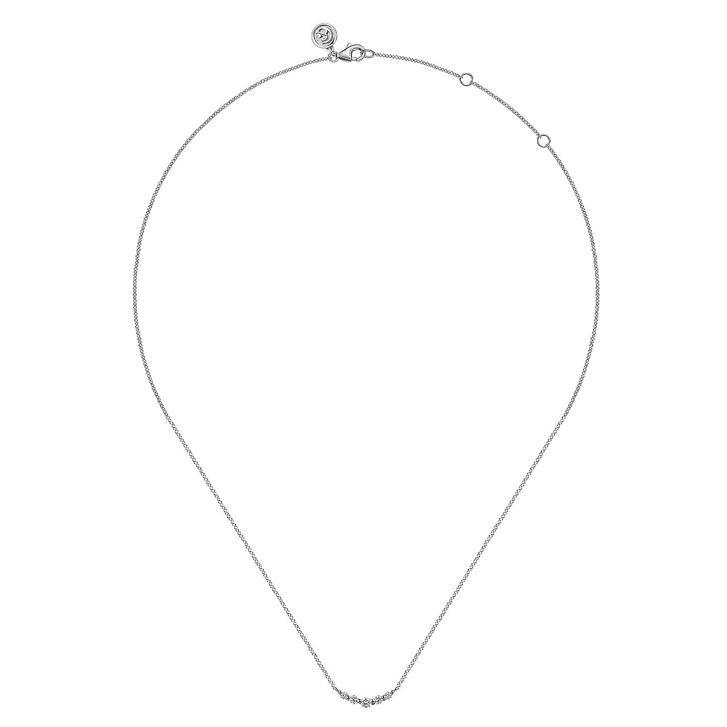 Gabriel & Co. Necklace - Diamond Pendants