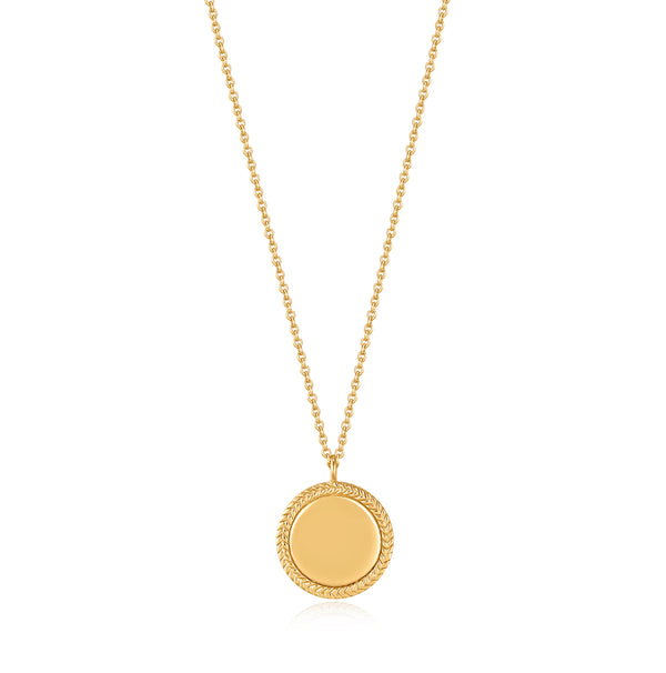 Ania Haie Rope Disc Necklace