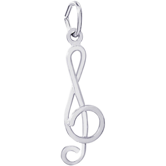 Rembrandt Music Charm - Silver Charms