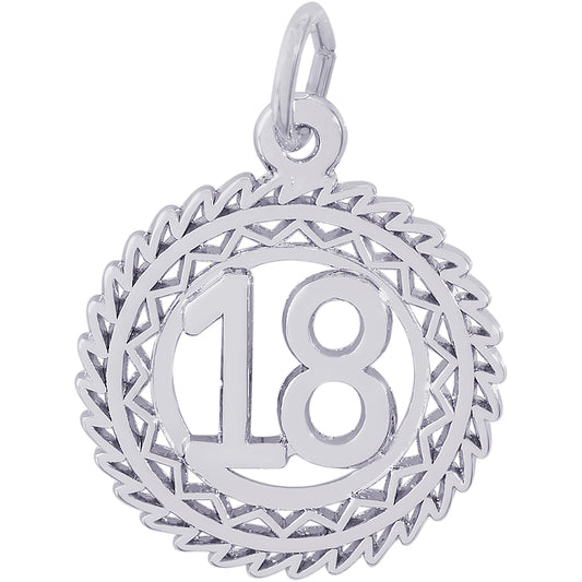 Rembrandt 18 Charm - Silver Charms
