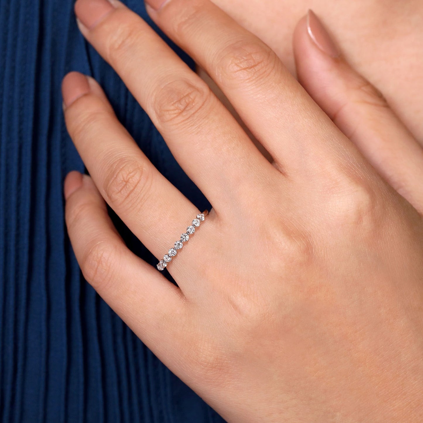 Gabriel & Co. Diamond Wedding Band - Diamond Fashion Rings - Women's