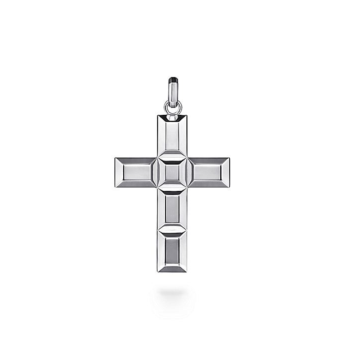 Gabriel & Co Sterling Silver Cross Pendant