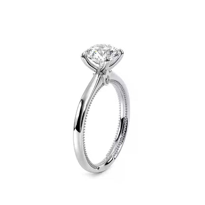 Verragio White Gold Renaissance Round Semi-Mount Polished Engagement Ring