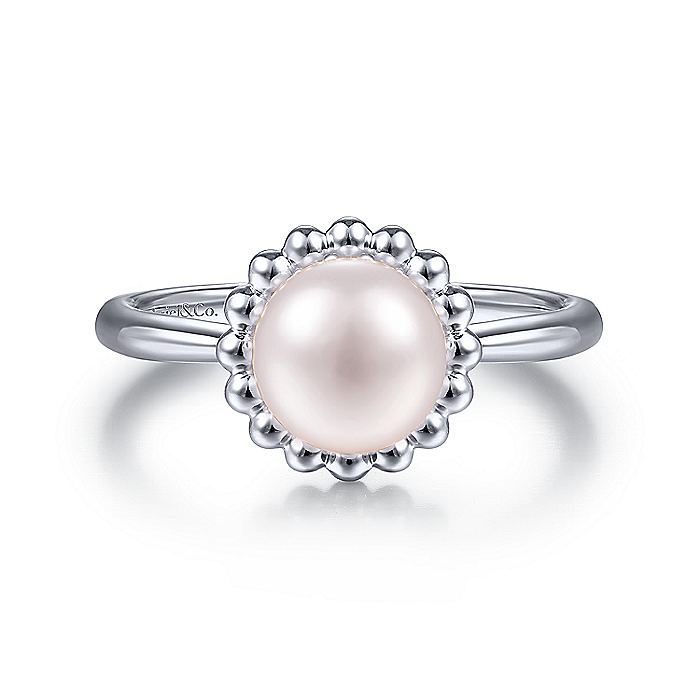 Gabriel & Co. Pearl Ring
