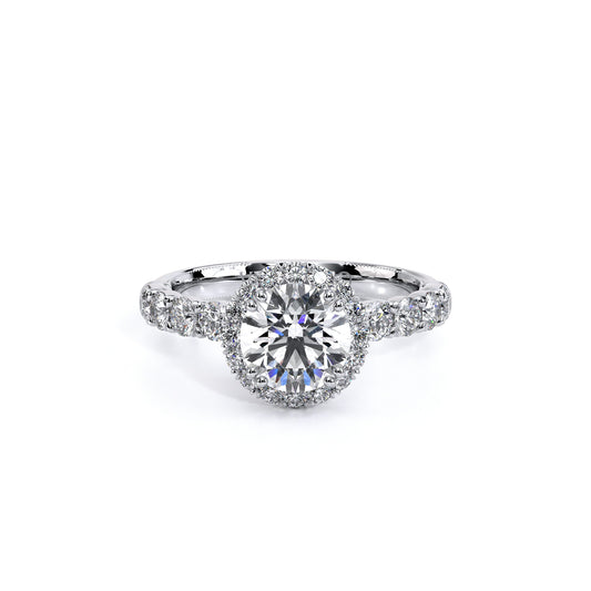 Verragio Renaissance Collection White Gold Halo Semi-Mount Engagement Ring