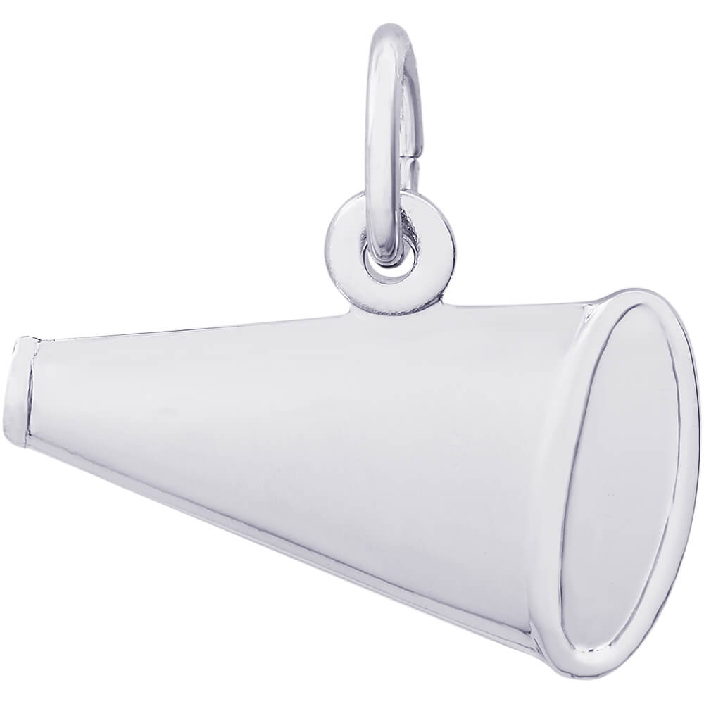 Rembrandt Cheerleading Megaphone Charm
