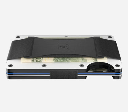 Ridge Wallet - Matte White - Cash Strap