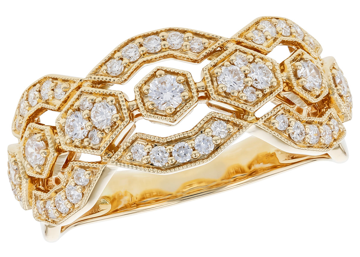 Diamond Fashion Rings  -  Women'