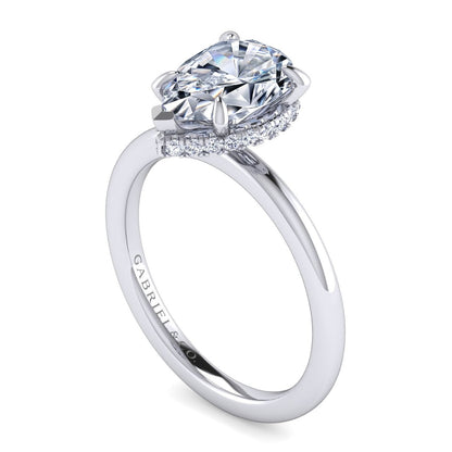 Gabriel & Co. Semi Mount Engagement Ring