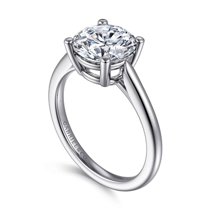 Gabriel & Co. Round Semi-Mount Engagement Ring - Diamond Semi-Mount Rings