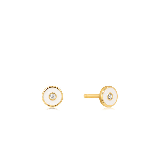 Ania Haie Gold Plated Sterling Silver Earrings - Silver Earrings