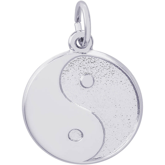 Rembrandt Yin and Yang Charm - Silver Charms