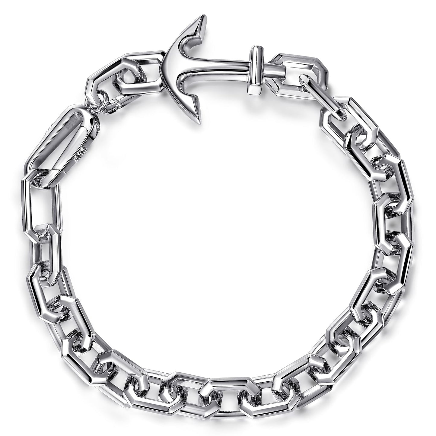 Gents Gabriel & Co. Silver Bracelet - Gents Bracelet