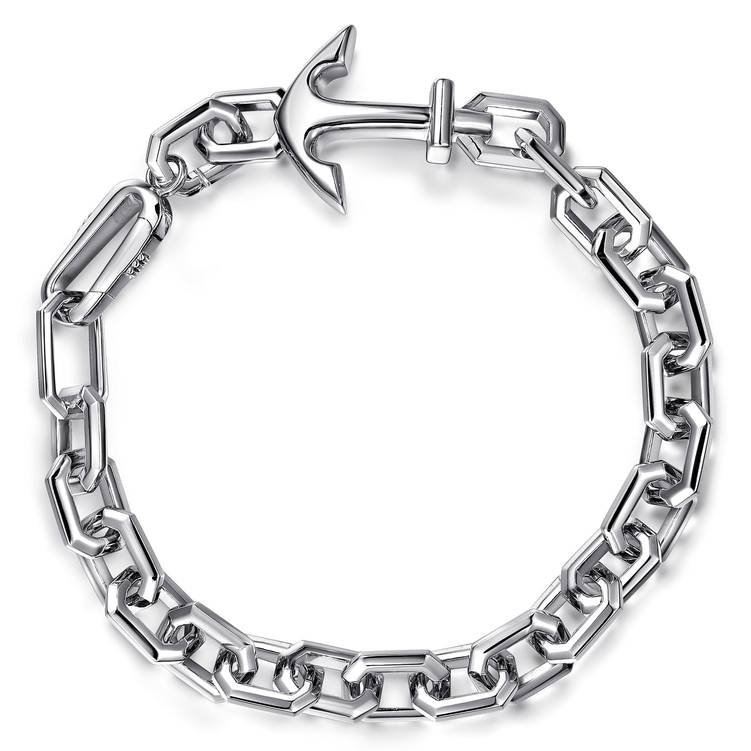 Gents Gabriel & Co. Silver Bracelet - Gents Bracelet