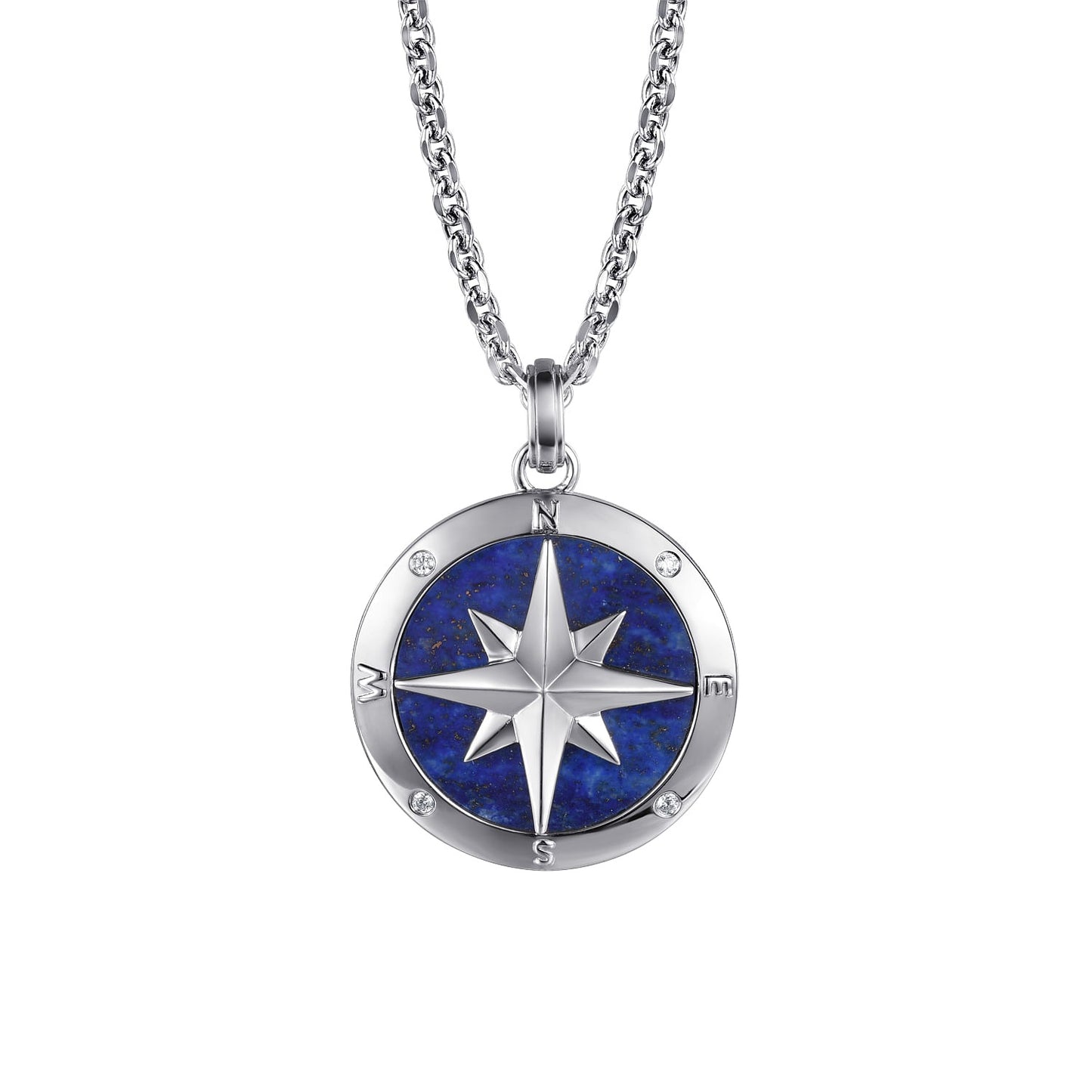Gabriel & Co. Compass Pendant