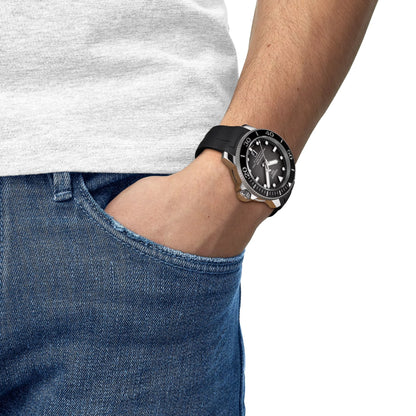 Tissot Seastar 2000 Automatic 46mm Watch - Watches - Mens