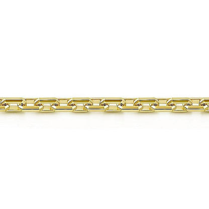 Gabriel & Co. Faceted Gold Bracelet